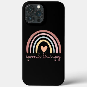 Speech Therapy I - Boho Rainbow iPhone 13 Pro Max Case