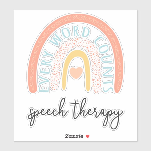 Speech Therapy II - Every Word Counts (Sheet)