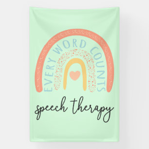 Speech Therapy II - Every Word Counts Banner