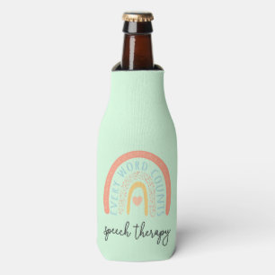 Speech Therapy II - Every Word Counts Bottle Cooler