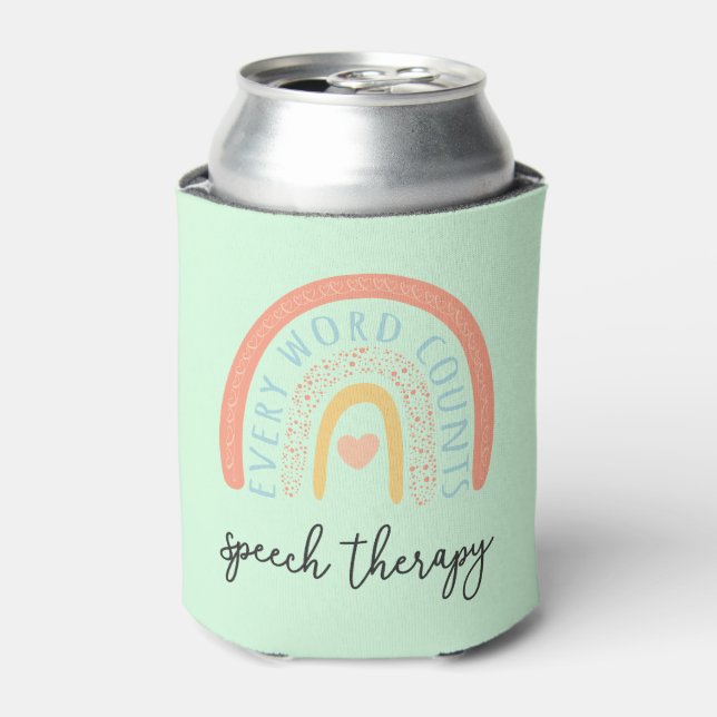 Speech Therapy II - Every Word Counts Can Cooler (Can Front)