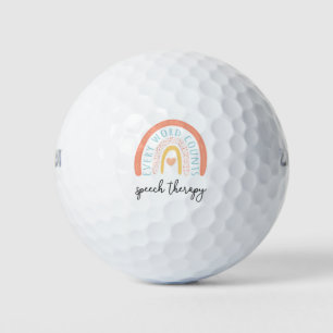 Speech Therapy II - Every Word Counts Golf Balls