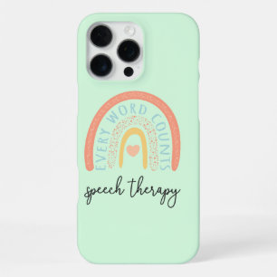 Speech Therapy II - Every Word Counts iPhone 16 Pro Max Case