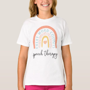 Speech Therapy II - Every Word Counts T-Shirt