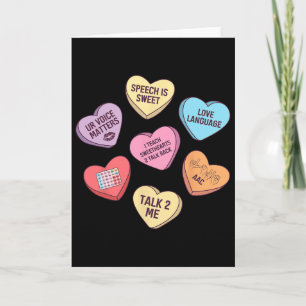 Speech Therapy Slp Happy Valentines Day Conversati Card