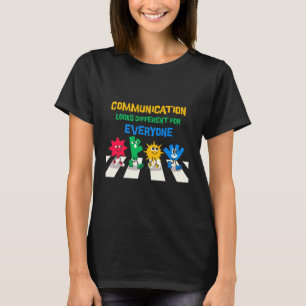 Speech Therapy SLP Silly Goose Communication Looks T-Shirt