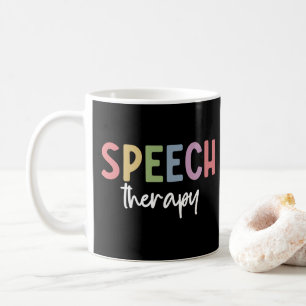Speech Therapy SLP Speech Pathologist Gifts Coffee Mug