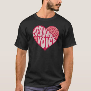 Speech Therapy SLP Therapist Valentine's Day Heart T-Shirt