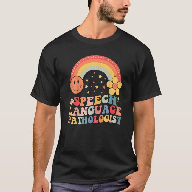 Speech Therapy Speech Language Pathologist Therapi T-Shirt (Front)