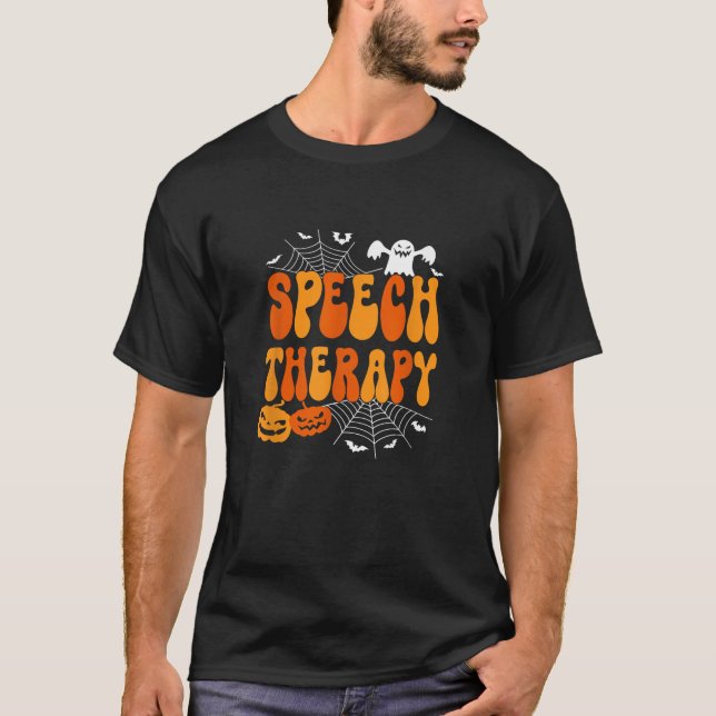 Speech Therapy Speech Therapist Speech Pathology H T-Shirt (Front)