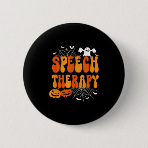 Speech Therapy Speech Therast Speech Pathology Hal 6 Cm Round Badge