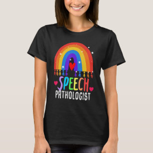 Speech Therapy Therapist Slp Life Squad Speech Pat T-Shirt