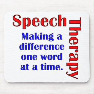 Speech Thereapy Mouse Mat