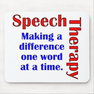 Speech Thereapy Mouse Mat