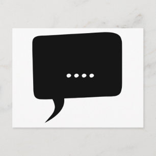 Speechless ! Funny Postcard