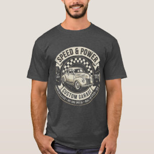 speed and power automobile vintage T-Shirt