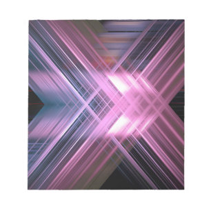 Speed blur cross notepad