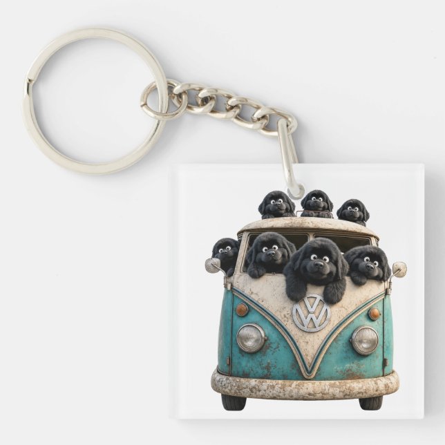Speed Bump Clump Key Ring (Front)