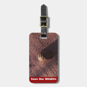 Speed Bump Luggage Tag