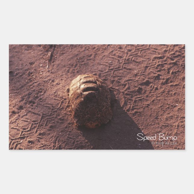 Speed Bump Rectangular Sticker (Front)