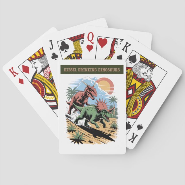 Speed-By Thrill Playing Cards (Back)