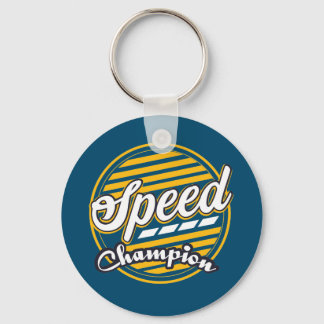 Speed Champion Key Ring