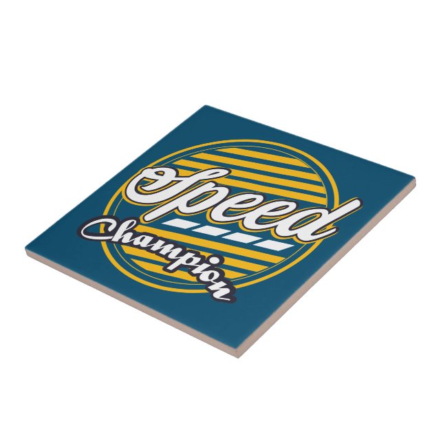 Speed Champion Tile (Side)