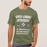 Speed cubing enthusiast  T-Shirt