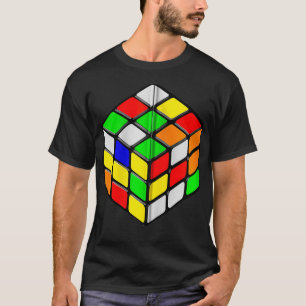 Speed Cubing Puzzle Cube for Men Women Zip  T-Shirt