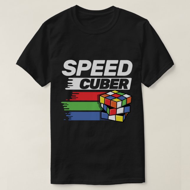 Speed Cubing Puzzle Cubing Cuber Kids T Shirt Pull (Design Front)