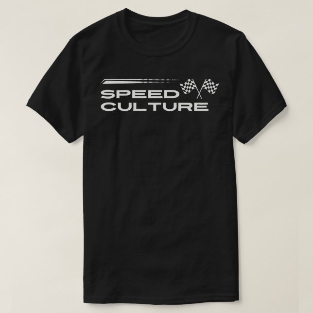 Speed Culture T-Shirt (Design Front)