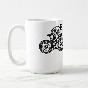 speed cyclist coffee mug