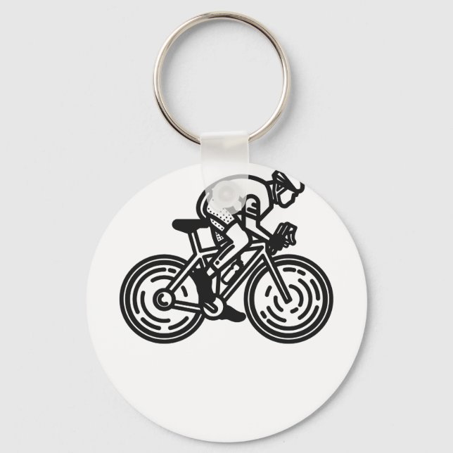 speed cyclist key ring (Front)
