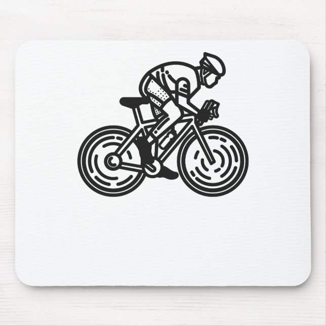 speed cyclist mouse mat (Front)