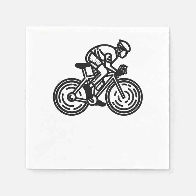speed cyclist napkin (Front)
