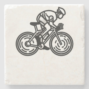 speed cyclist stone coaster