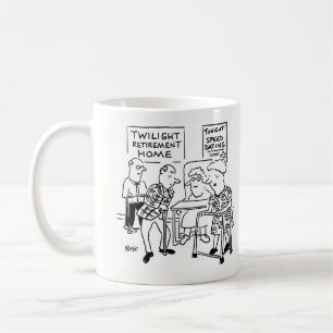 Speed Dating Cartoon Coffee Mug