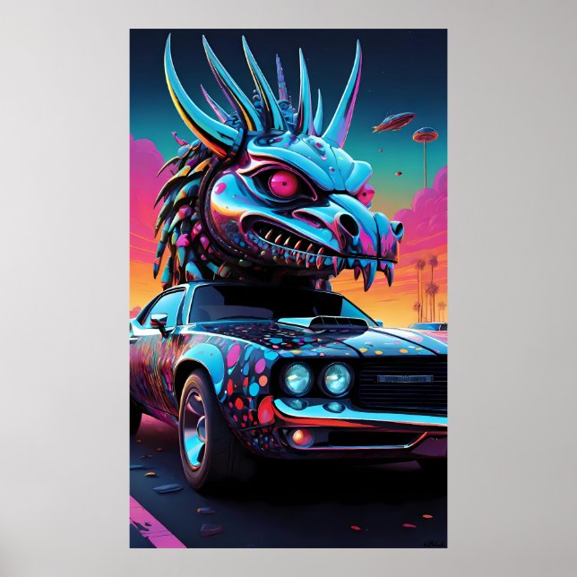 Speed Demon - Ken Gauge Art Poster (Front)