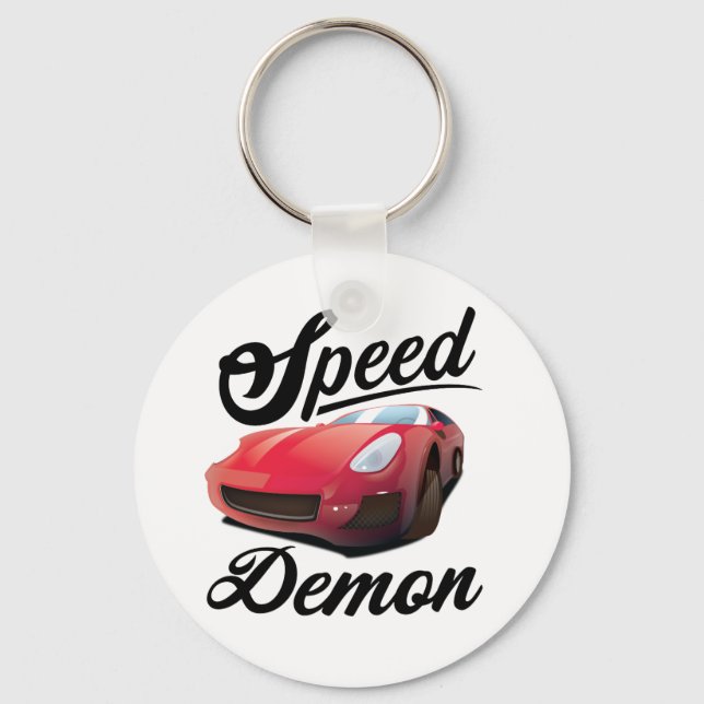 Speed Demon Key Ring (Front)