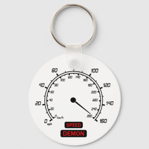 Speed Demon Key Ring