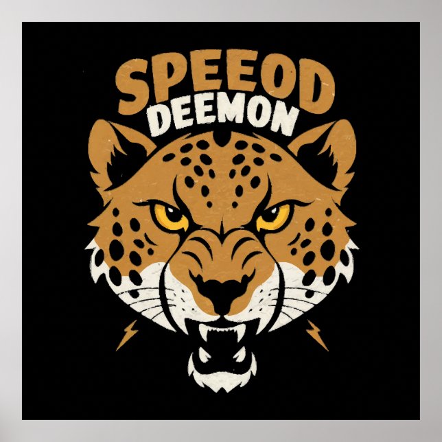 Speed Demon Poster (Front)
