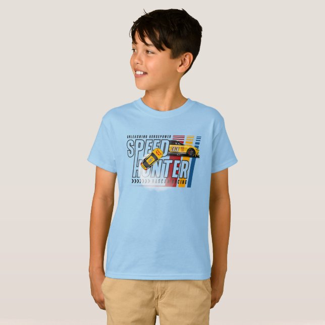 Speed Hunter | Kids  T-Shirt (Front Full)