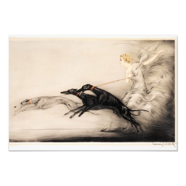 Speed II, Vitesse, 1933 by Louis Icart Photo Print (Front)