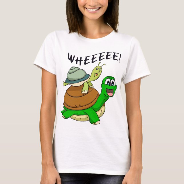 Speed is relative! Funny sayings gift T-Shirt (Front)
