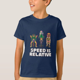 Speed is relative, snail, sloth and turtle Lovers T-Shirt