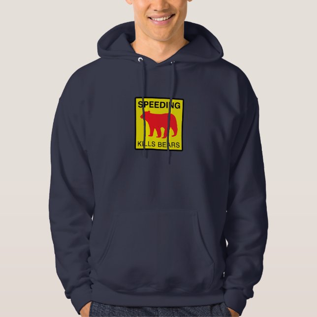 SPEED KILLS BEARS.ai Hoodie (Front)