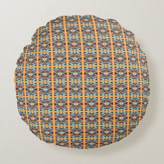 Speed machines round cushion (Front)