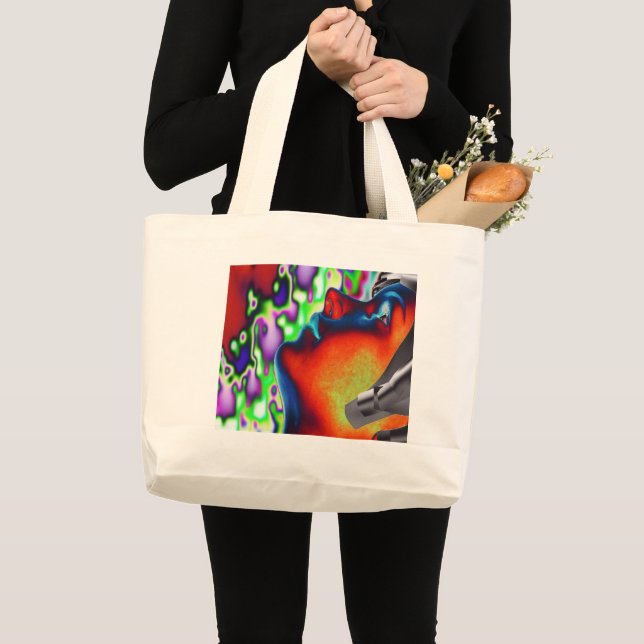 Speed of Light Large Tote Bag (Front (Product))
