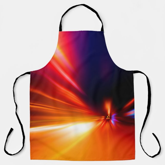 speed on night roadabstract,background,motion,blur apron (Front)
