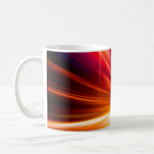 speed on night roadabstract,background,motion,blur coffee mug